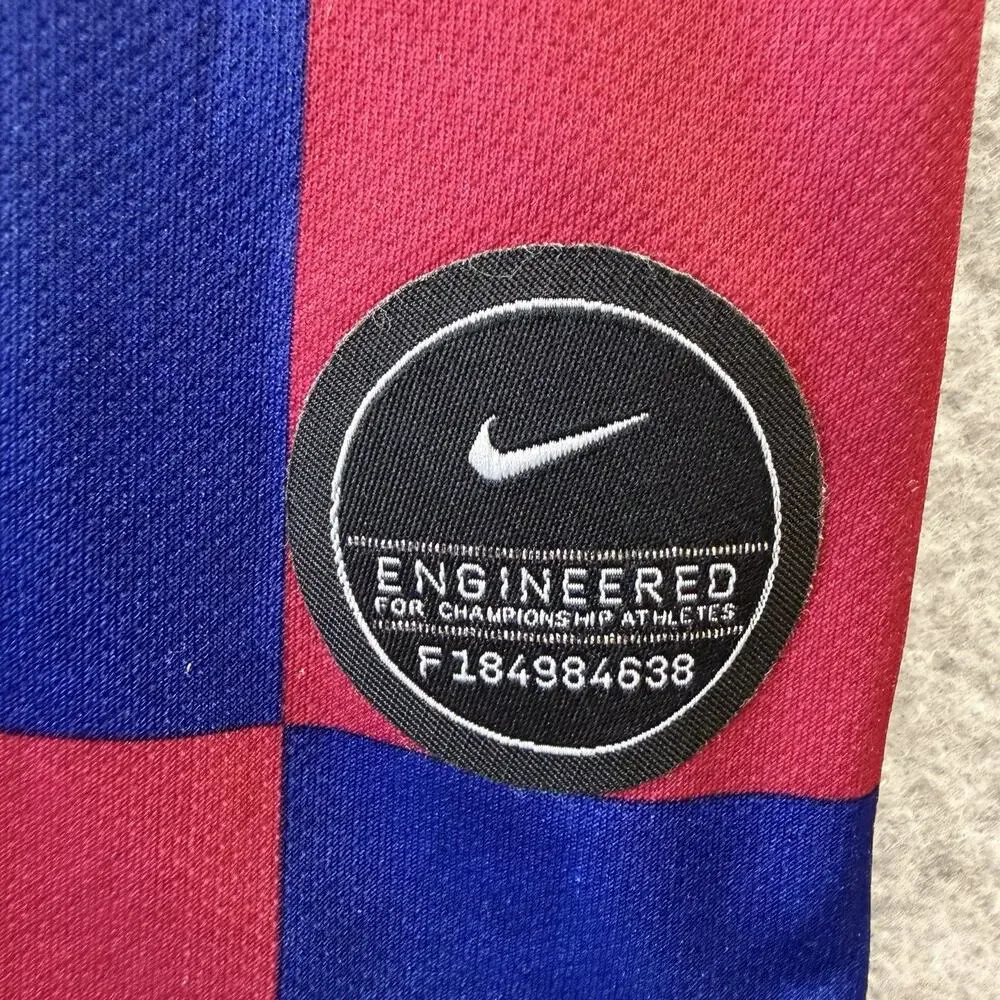 BARCELONA NIKE 2019/2020 FOOTBALL HOME JERSEY #10 MESSI Boys YOUTH L AJ5801-457